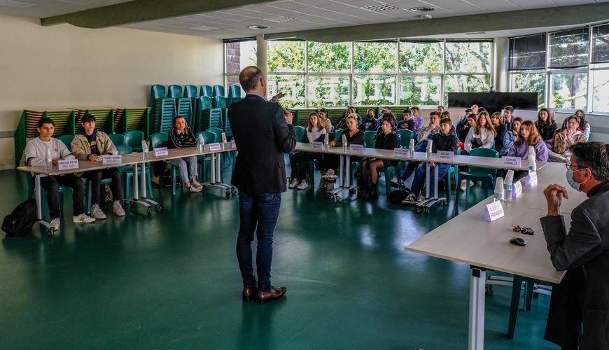 Présentation du service national universel au lycée