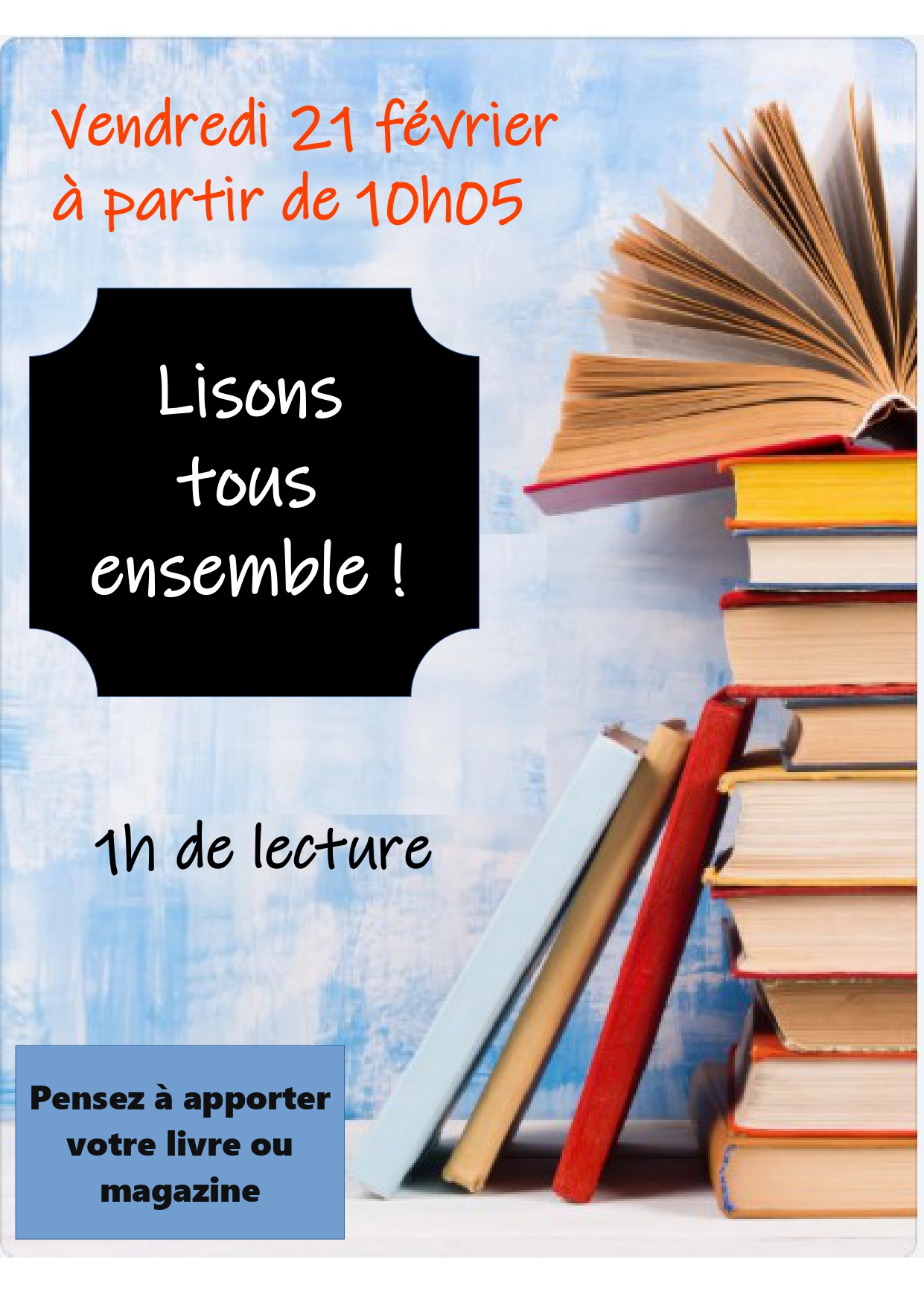 Lisons tous ensemble !